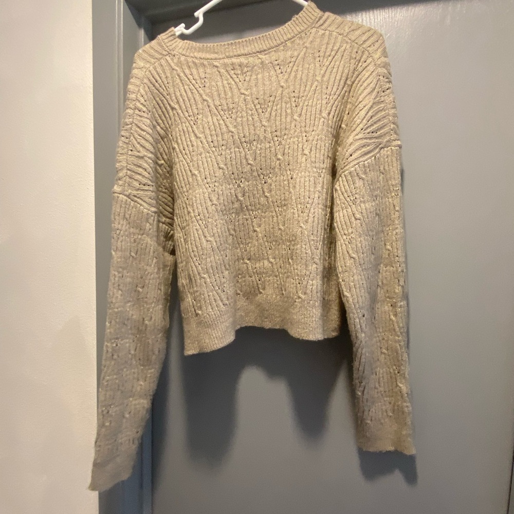 Cozy Sweater- great for layering over dresses!